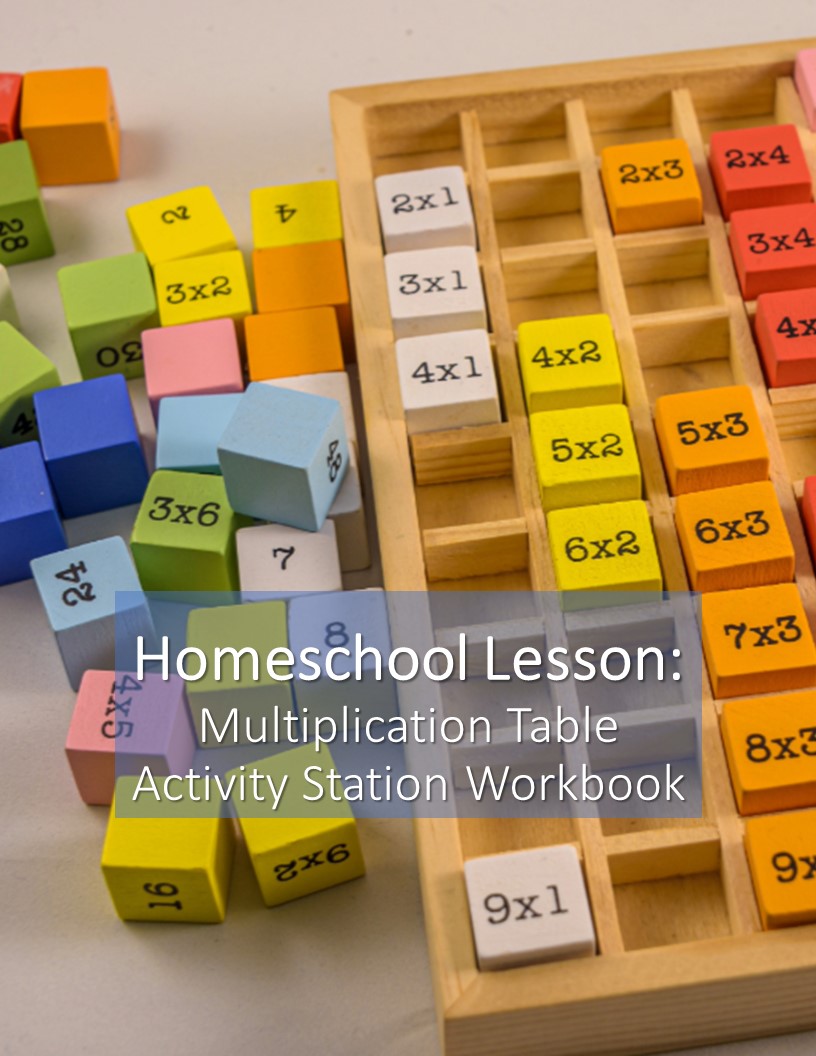Homeschool Math Lesson Multiplication Table Homeschool Math Lesson Multiplication Table