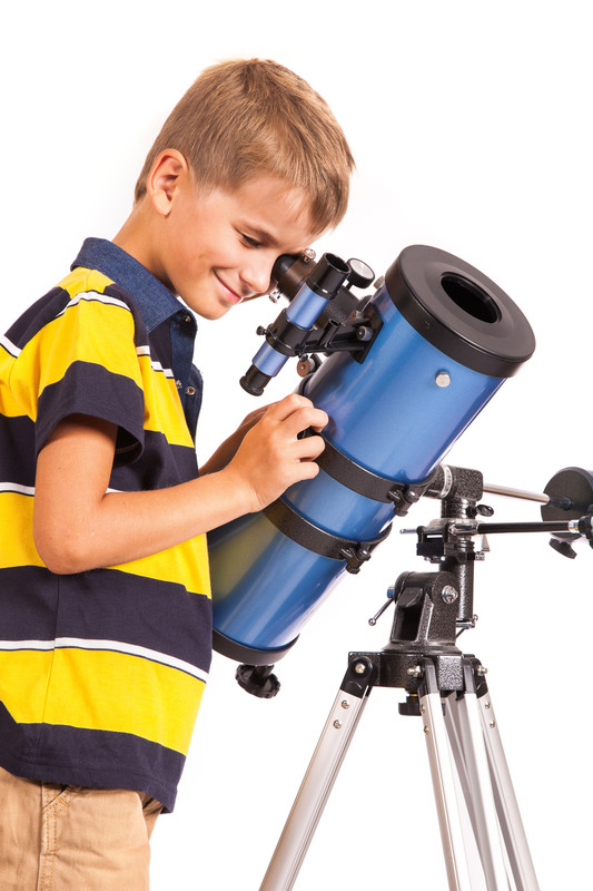 Discover how easy it is to customize your child's education using our online learning curriculum! The boys are observing through a telescope