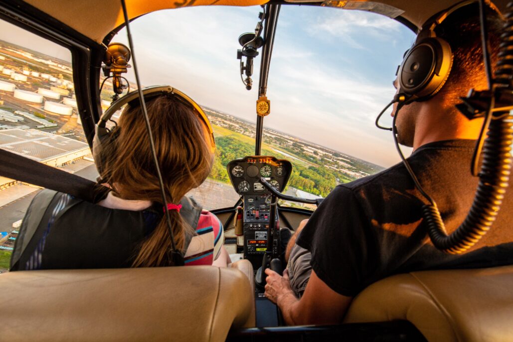 Homeschool science lessons include flying with a pilot Homeschool science lessons include flying with a pilot